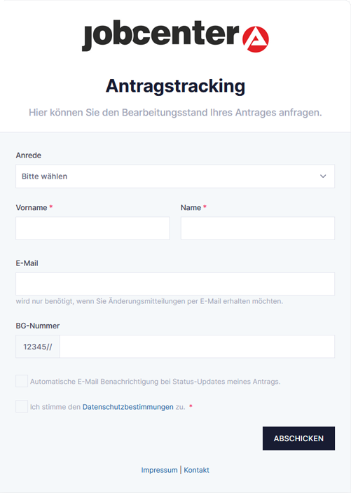 Antragstracking